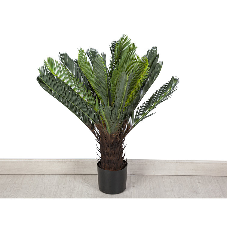 The Seasonal Aisle Knoxville 90cm Faux Palm Tree in Free Standing